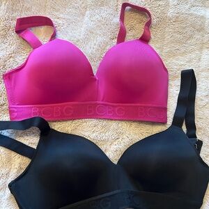 Womens 2-Pack Wire Free Bras 38 C